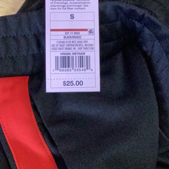 Wild Fable - Women's High-Rise Track Pants - black - new - Picture 11 of 12